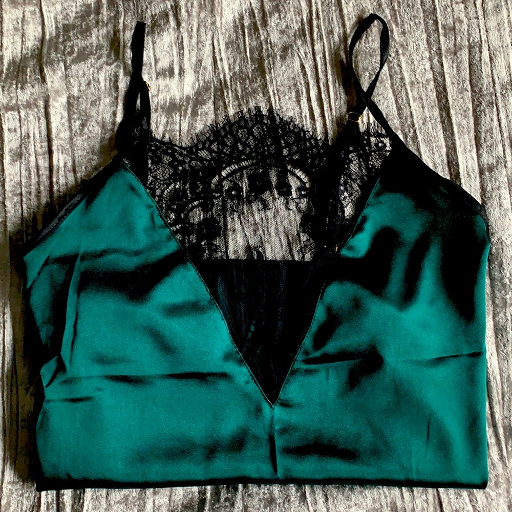 SHEIN Satin Cami Top & Shorts Sleep Set